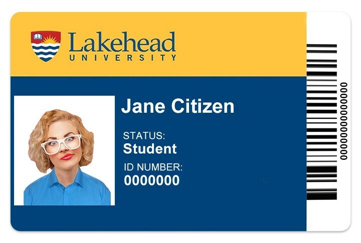Lakehead University Student ID template in PSD format Lakehead University Student ID template in PSD format