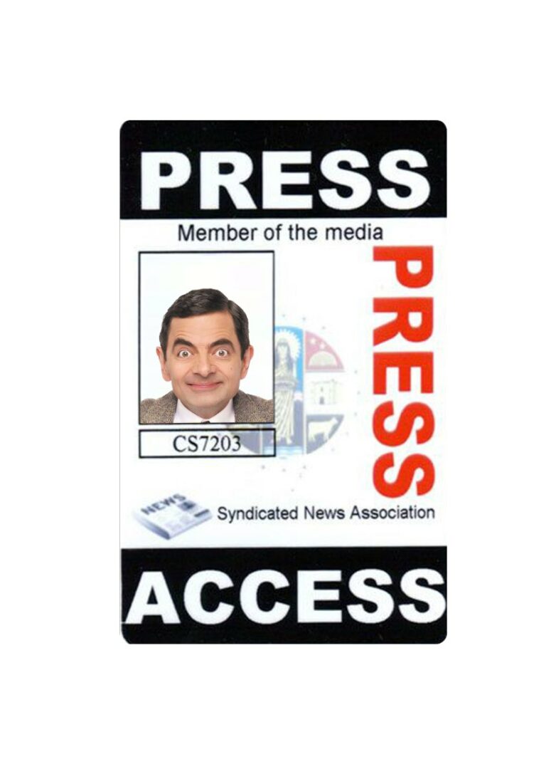 Member of the media access card template in PSD format Member of the media access card template in PSD format
